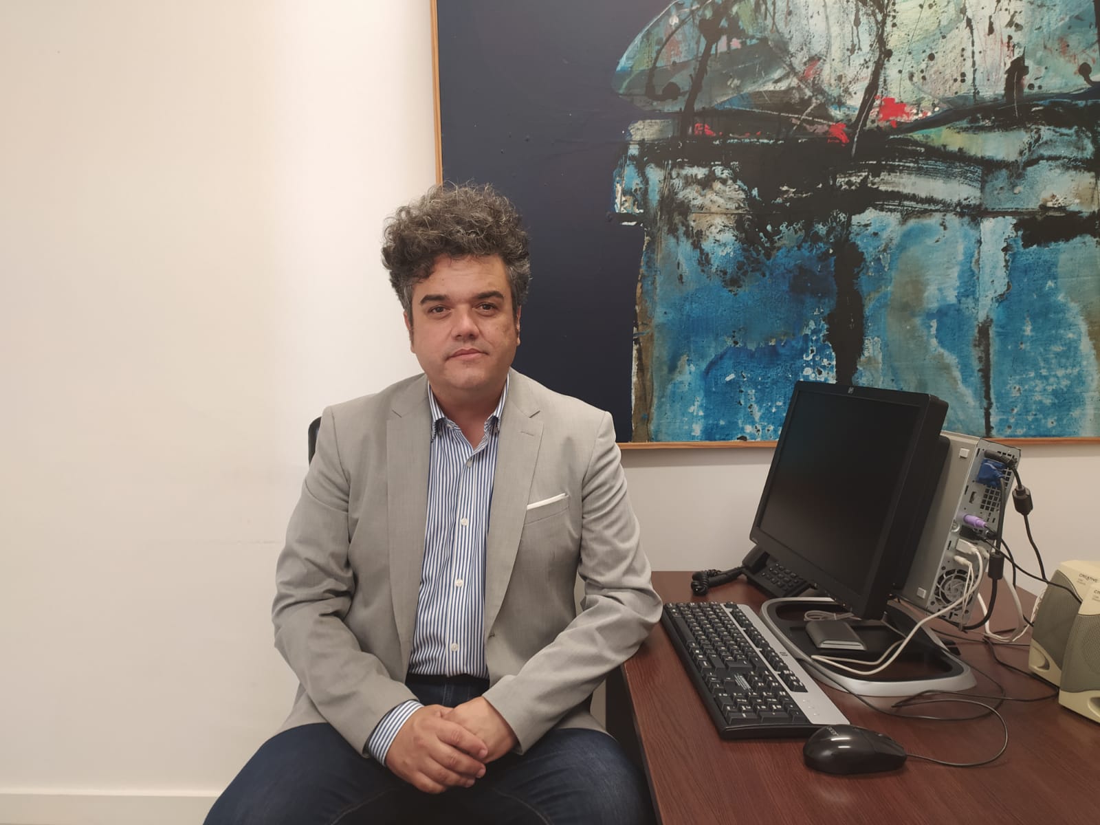 Armando Santana, concejal de Nueva Canarias en el Ayuntamiento de Arrecife