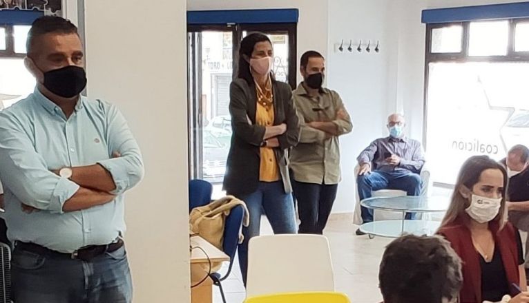 Asistentes a la rueda de prensa de CC y la PMH Asistentes a la rueda de prensa de CC y la PMH