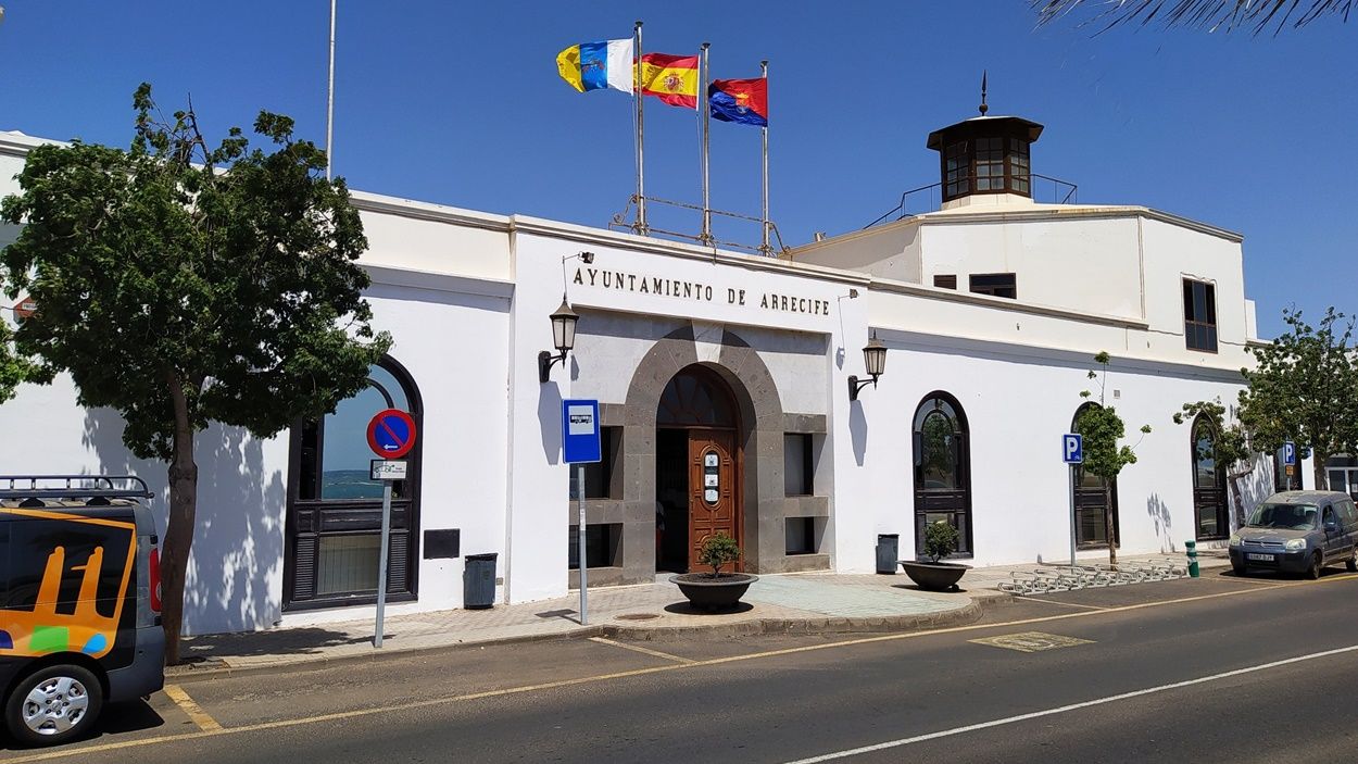 Fachada del Ayuntamiento de Arrecife
