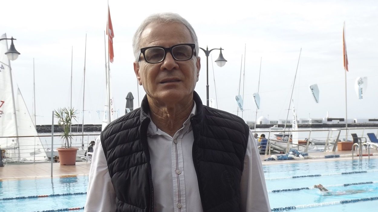 Julio Romero, presidente del Real Club Náutico de Arrecife