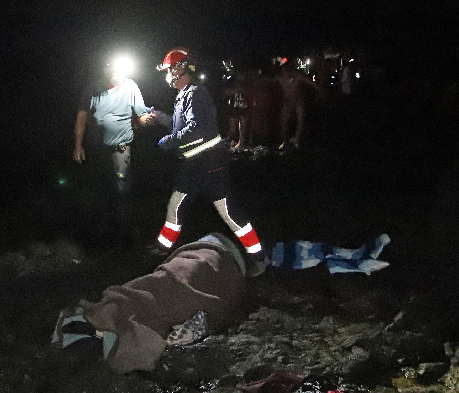 Rescate de inmigrantes en Órzola. Fotos: Sergio Betancort