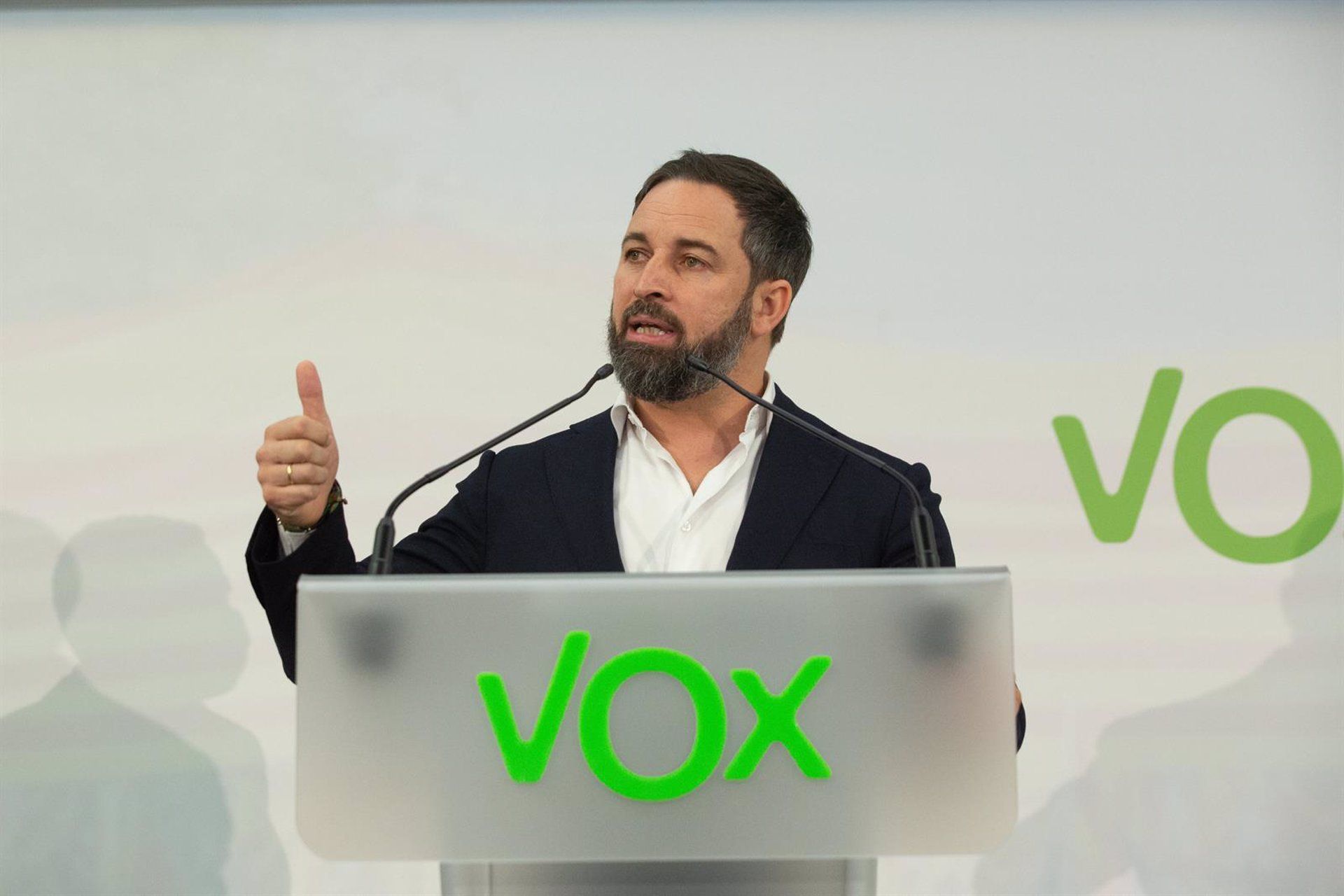 Santiago Abascal, Vox