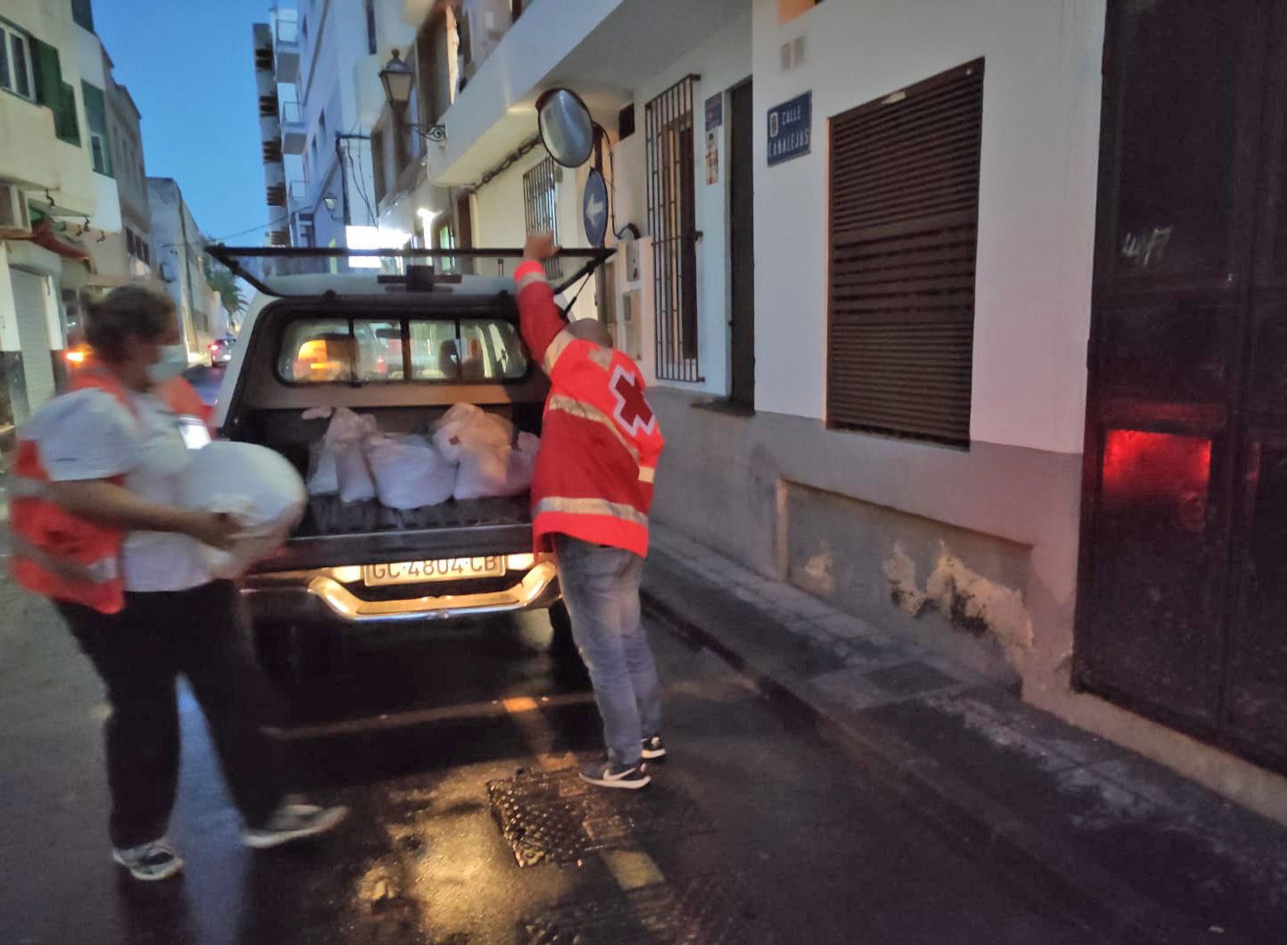 Intervenciones de Cruz Roja 