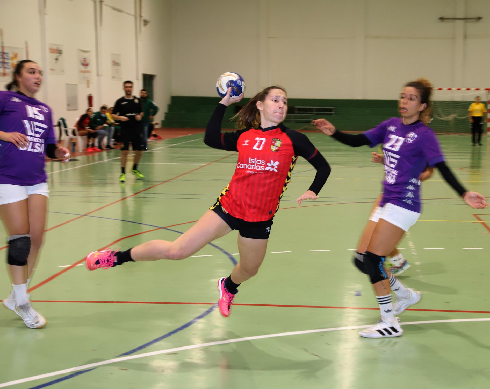 El CB Lanzarote Zonzamas derrota al Hand Vall  Valladolid