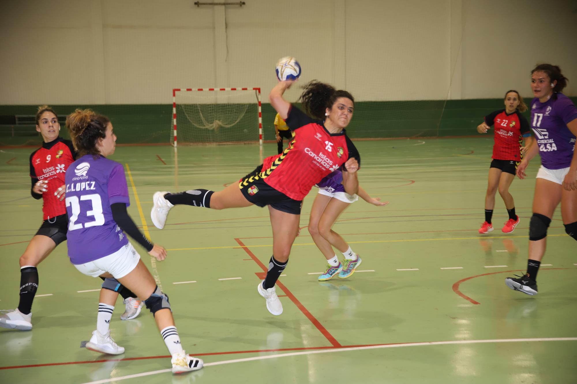 El CB Lanzarote Zonzamas derrota al Hand Vall  Valladolid