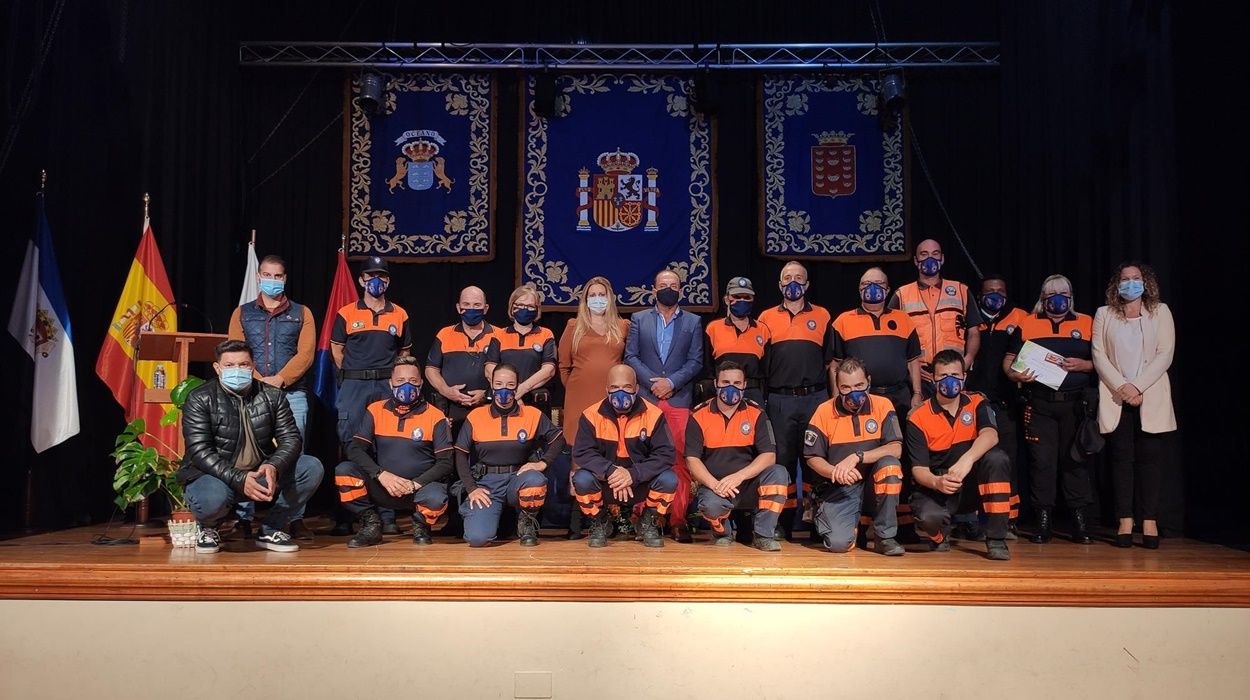 Reconocimiento a Protección Civil de Tinajo