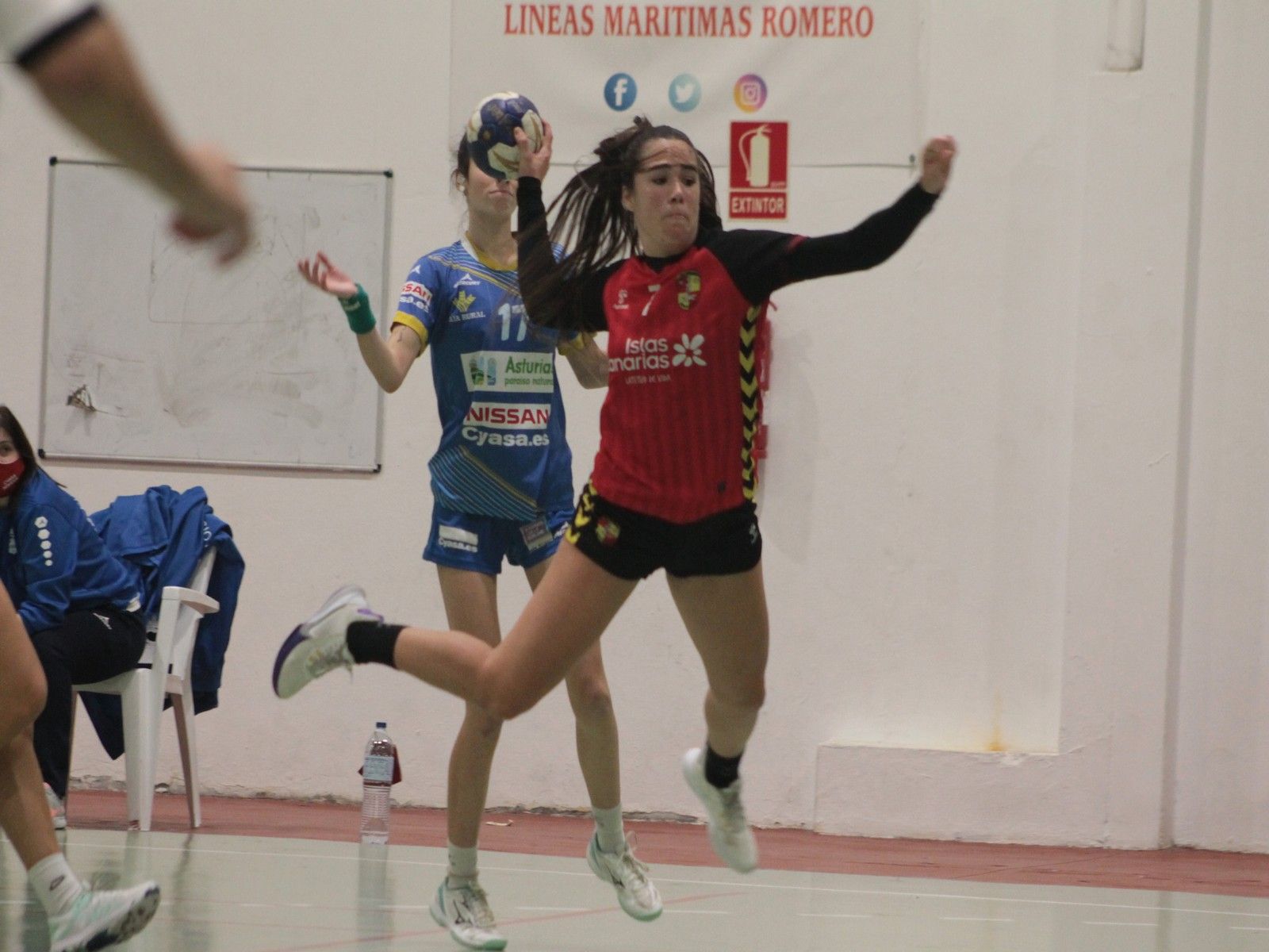 Victoria del El Zonzamas ante el Siero