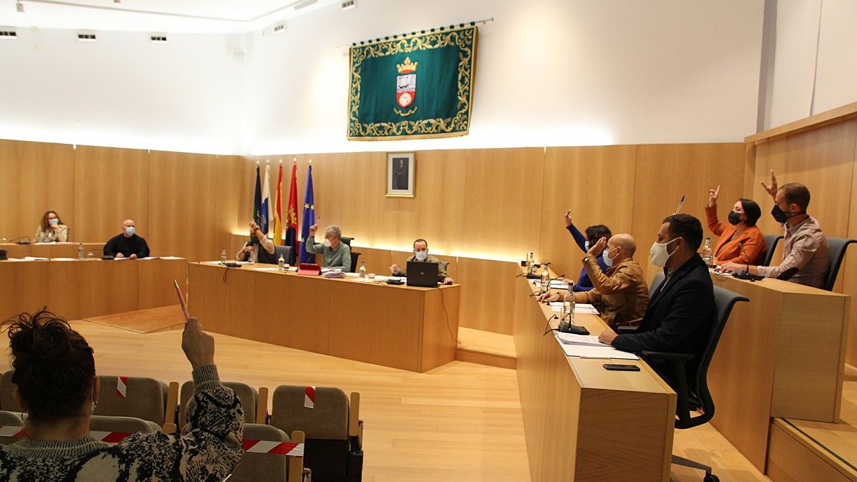 Pleno del Ayuntamiento de Tías