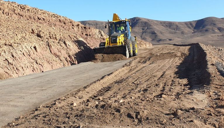 Reparación de caminos de Papagayo