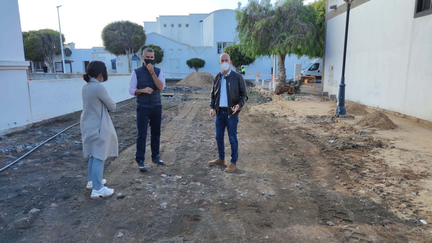 Arrancan las obras de intervención en el entorno de la Casa Cerdeña