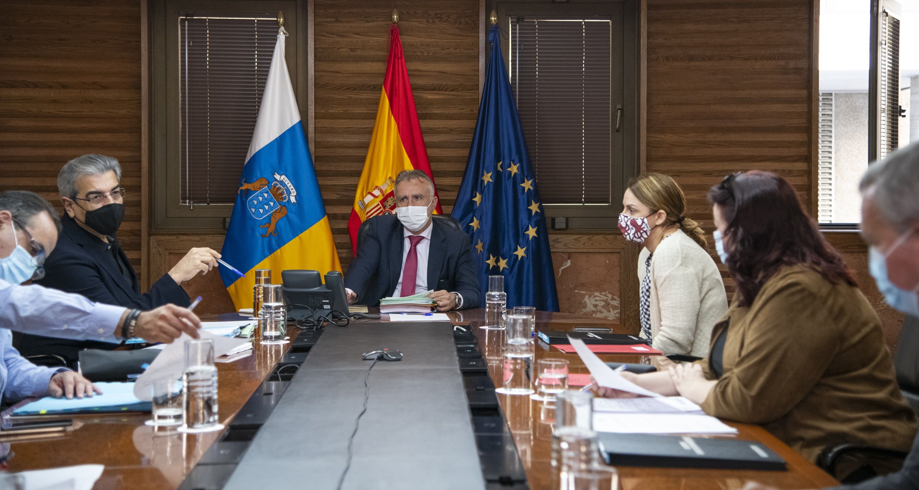 Consejo de Gobierno de Canarias presidido por Ángel Víctor Torres