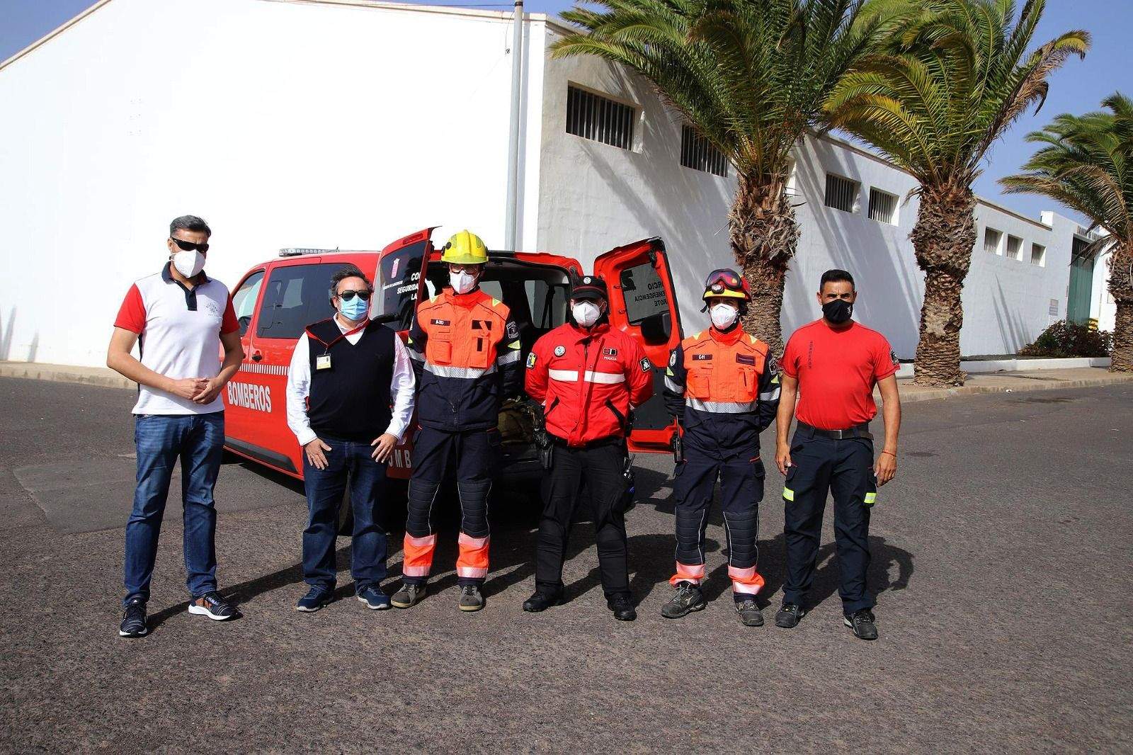 Primeras vacunas contra la covid en Lanzarote