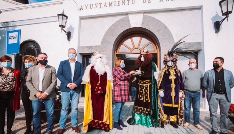 Llegada de los Reyes Magos a Arrecife Llegada de los Reyes Magos a Arrecife