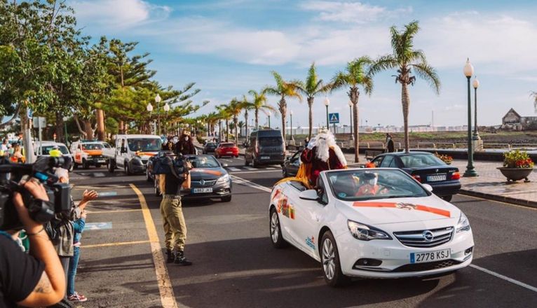 Visita de los Reyes Magos a Arrecife