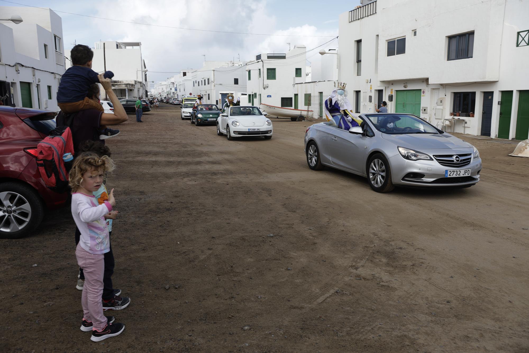 Visita de los Reyes Magos a los pueblos de Teguise 