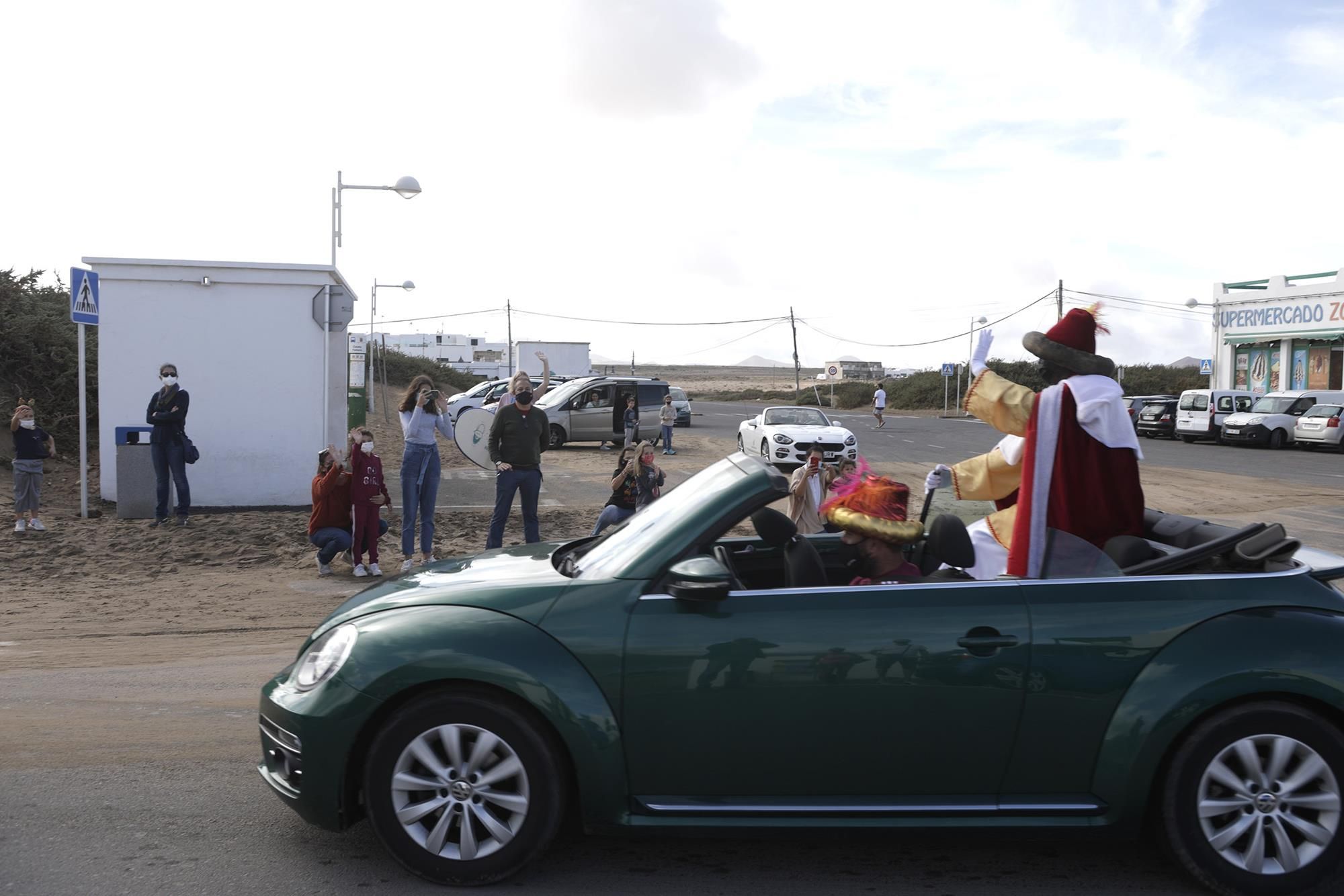 Visita de los Reyes Magos a los pueblos de Teguise 