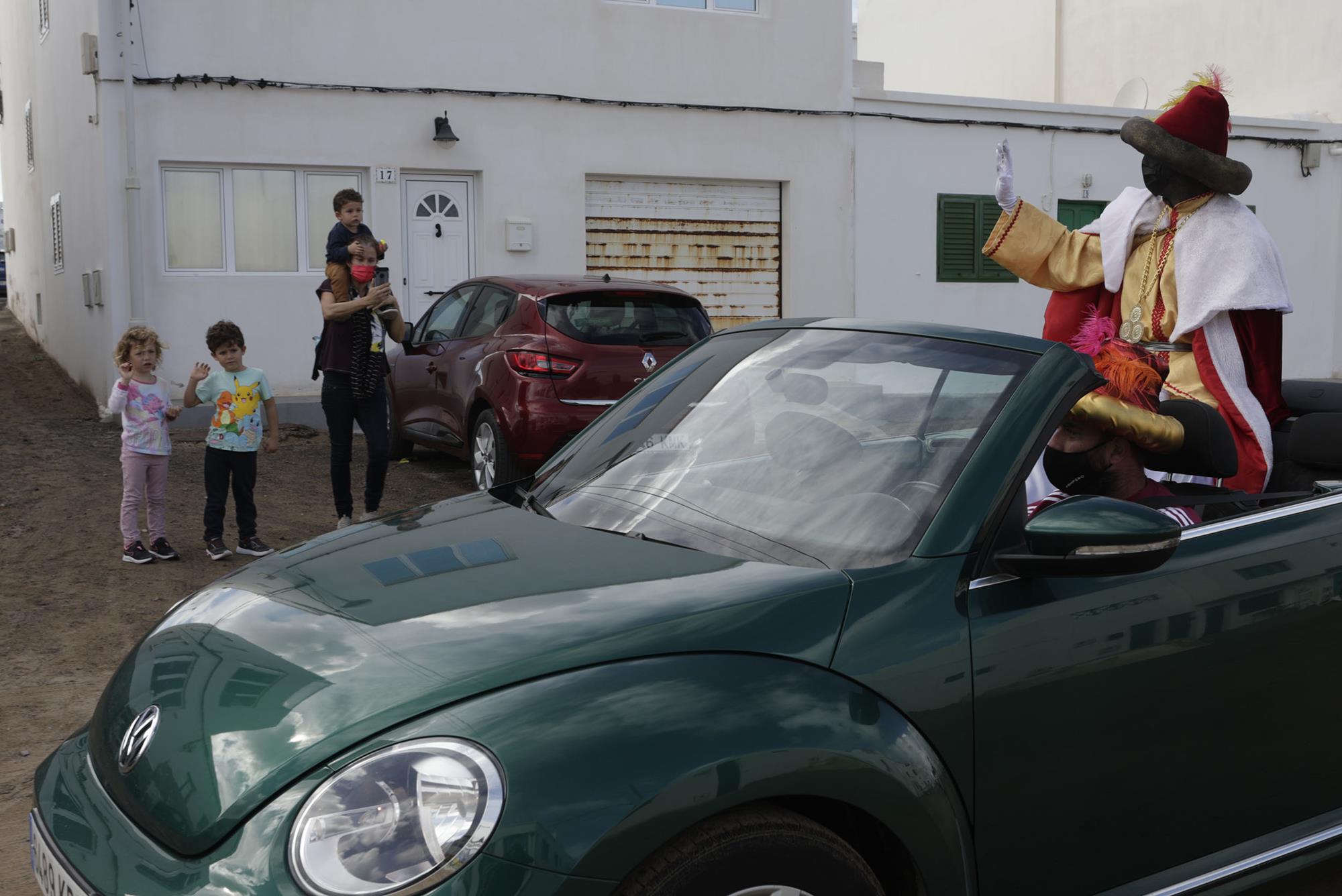 Visita de los Reyes Magos a los pueblos de Teguise 