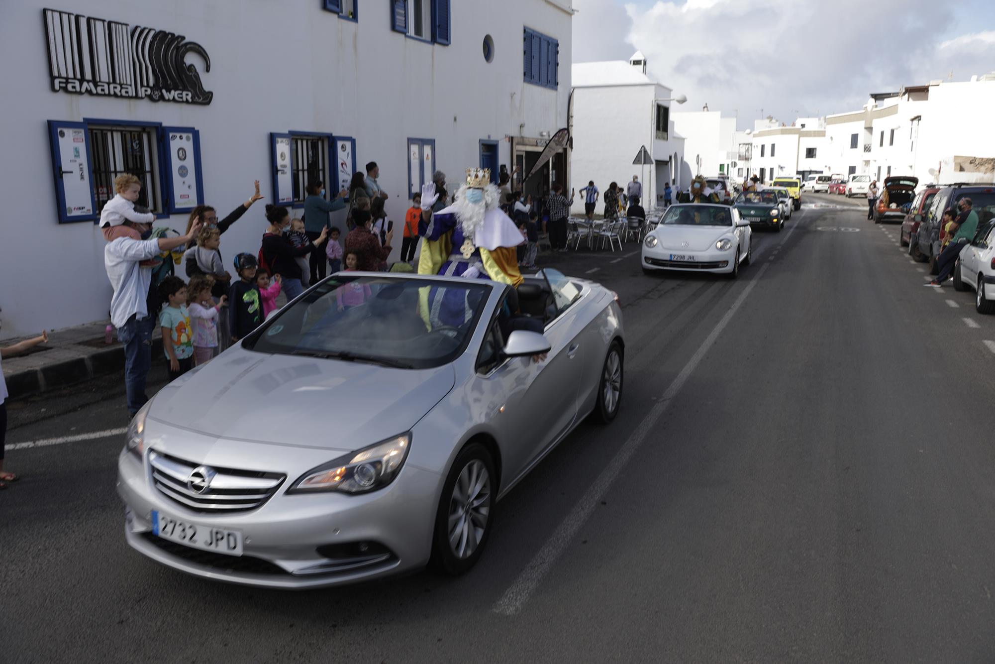 Visita de los Reyes Magos a los pueblos de Teguise 