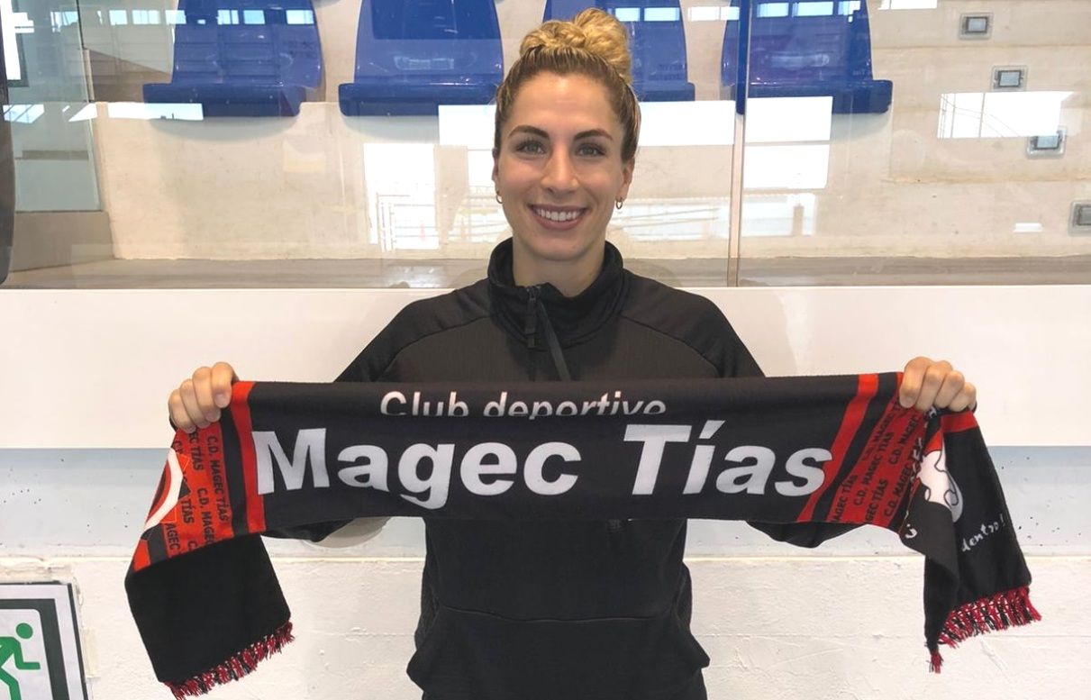 Camille Giardina, nueva escolta del Magec Tías de baloncesto