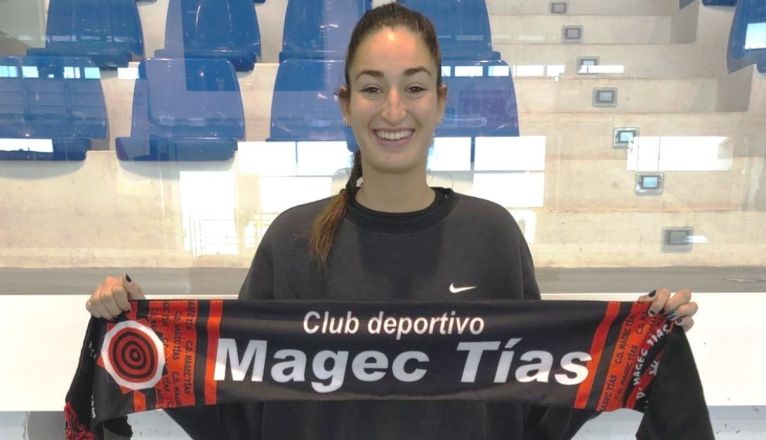 Carla Escuert refuerza el juego interior del magec Tías Carla Escuert refuerza el juego interior del magec Tías