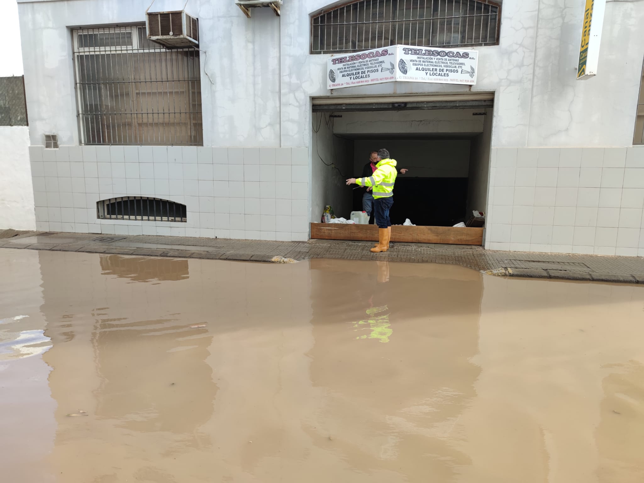 Inundaciones en Arrecife 
