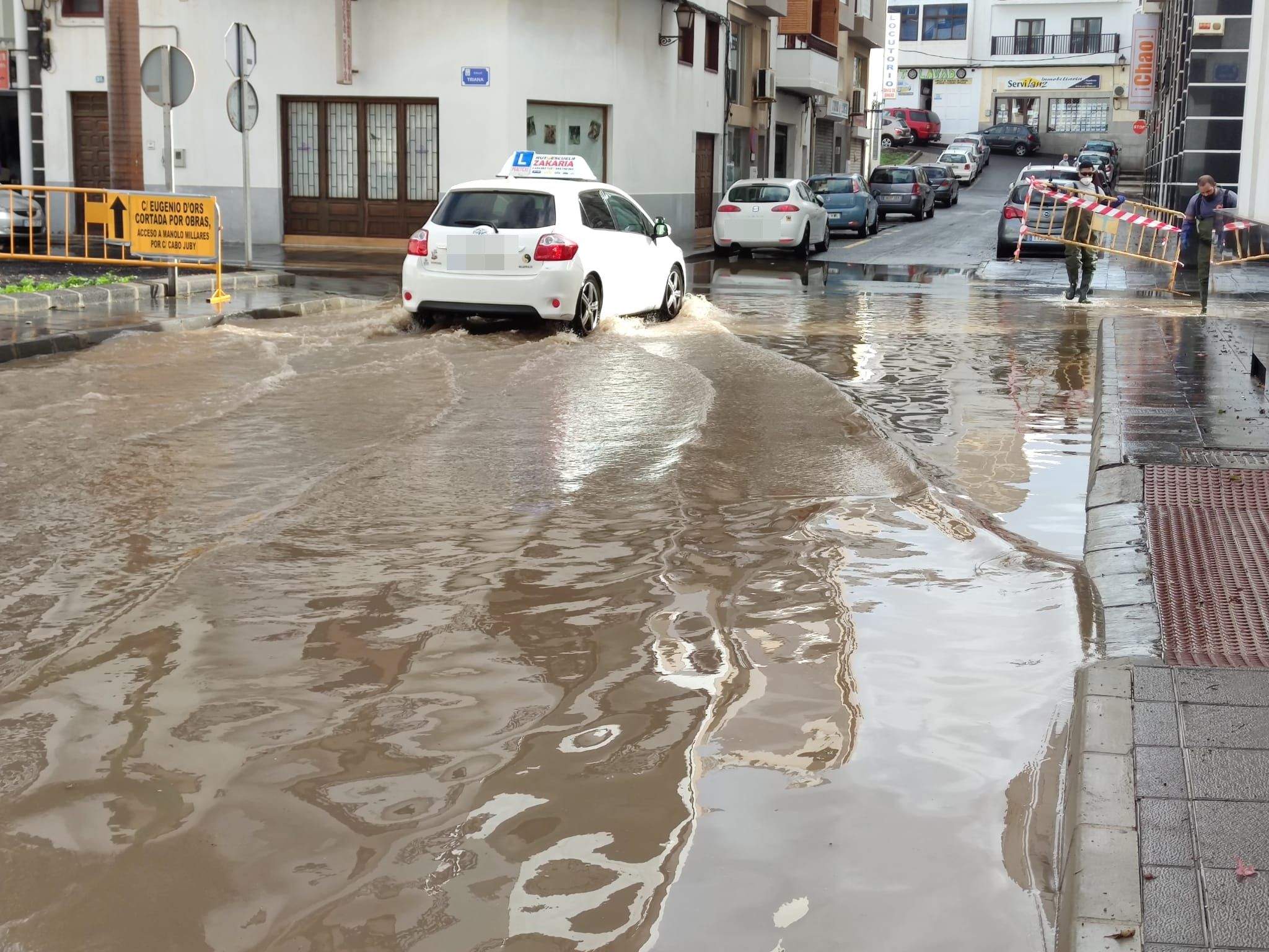 Inundaciones en Arrecife 