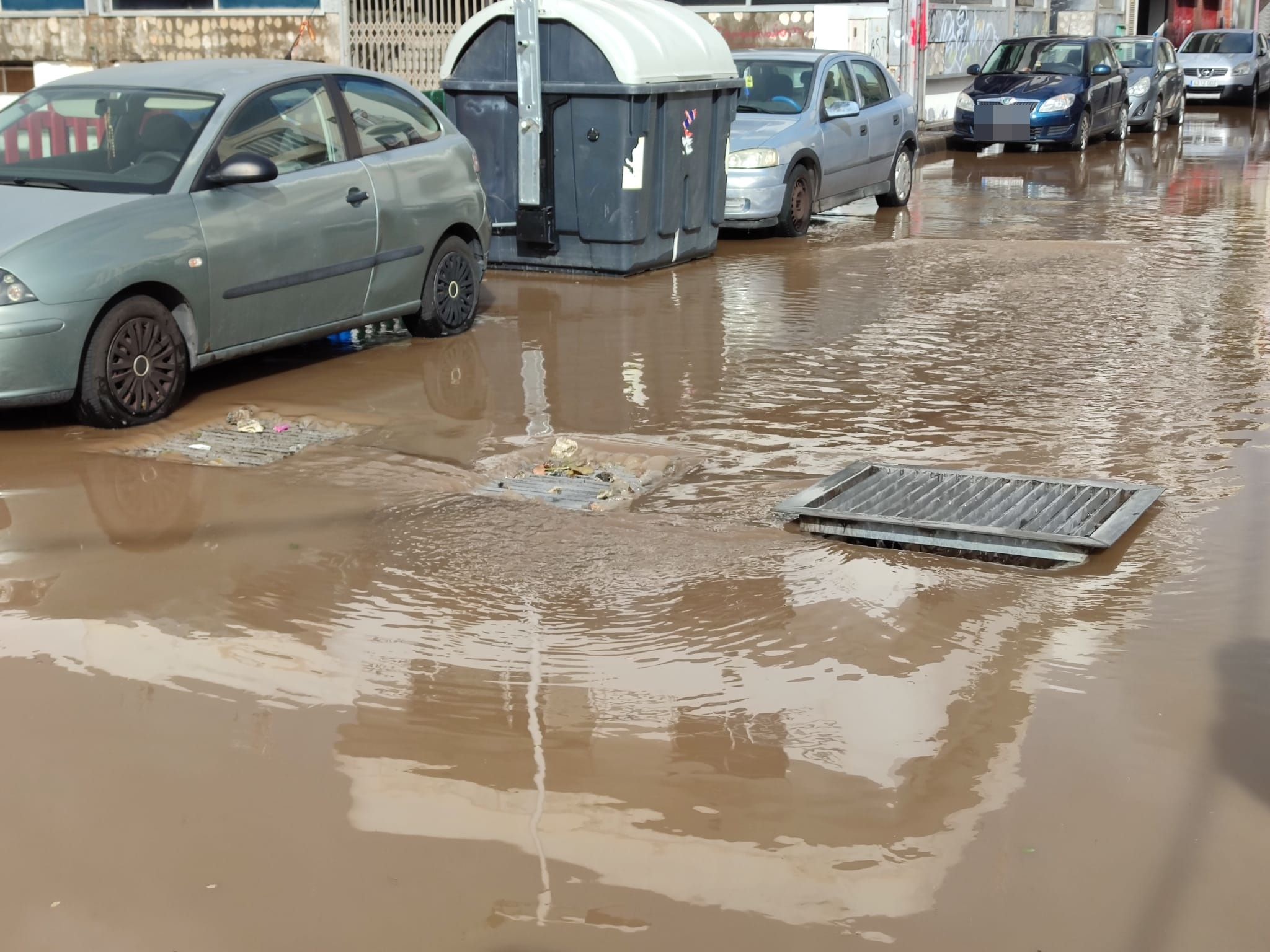 Inundaciones en Arrecife 