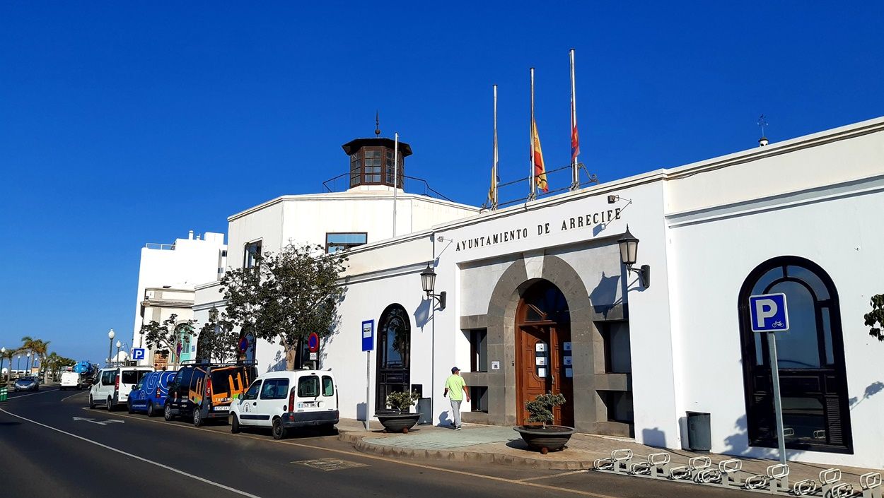 Fachada del Ayuntamiento de Arrecife