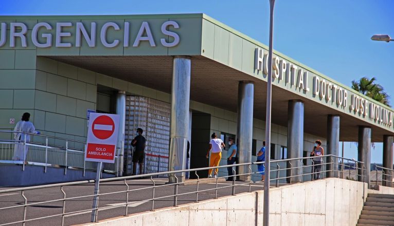 Urgencias del Hospital Molina Orosa durante la crisis del coronavirus