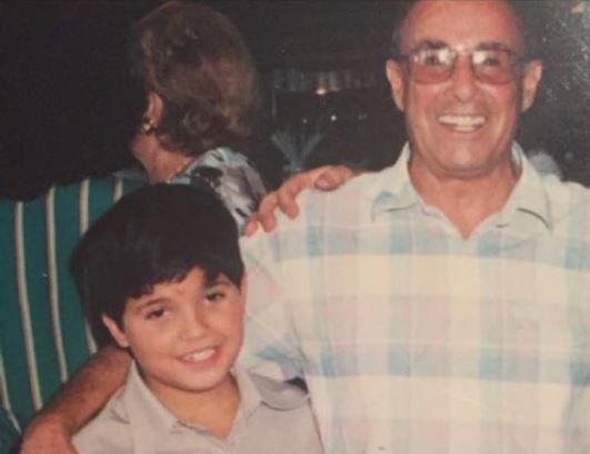 Pancho Corujo y Cesar Manrique en el Hotel San Antonio