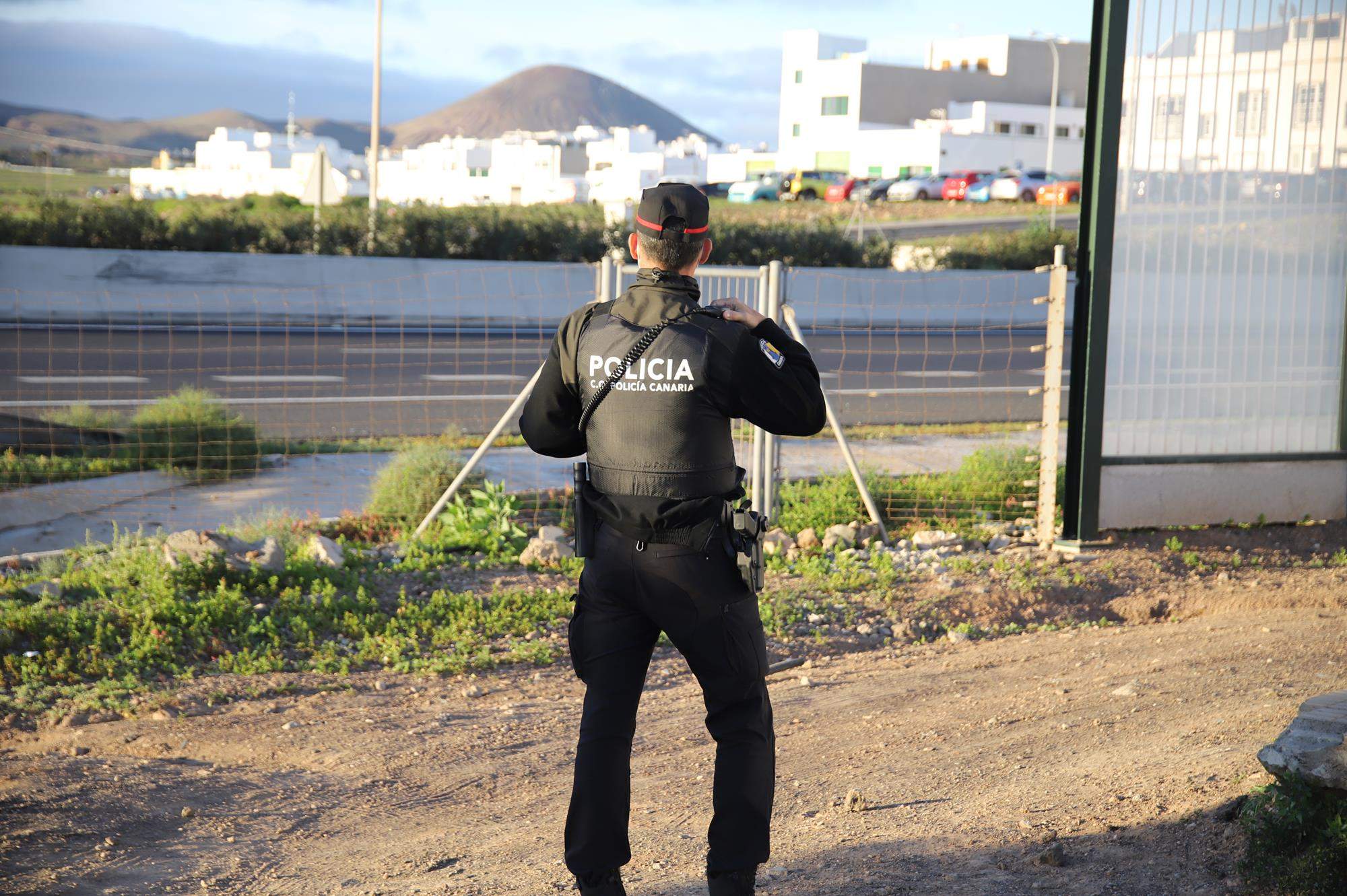 Nuevo dispositivo conjunto de la Policía Local y Policía Canaria Fotos: Sergio Betancort