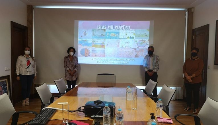 Acto de entrega virtual de los premios de la V edición del concurso Pinta y Cuida tu Isla Acto de entrega virtual de los premios de la V edición del concurso Pinta y Cuida tu Isla