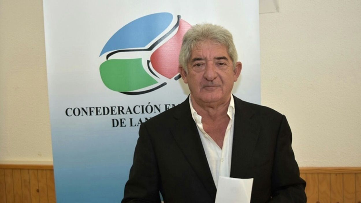 El presidente de la Confederación de Empresarios de Lanzarote (CEL), Francisco Martínez