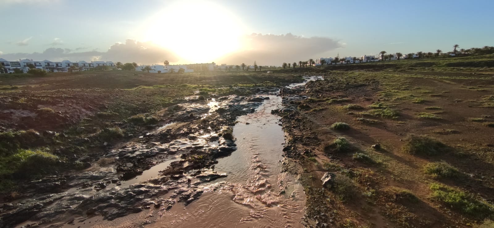 Este sábado continuarán los chubascos pero más débiles y dispersos Fotos: Sergio Betancort