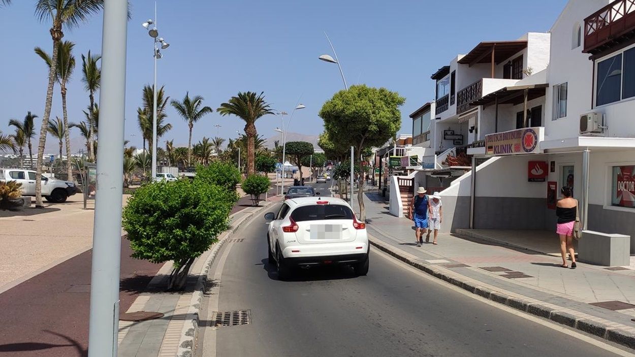 Imagen de la zona turística de Puerto del Carmen