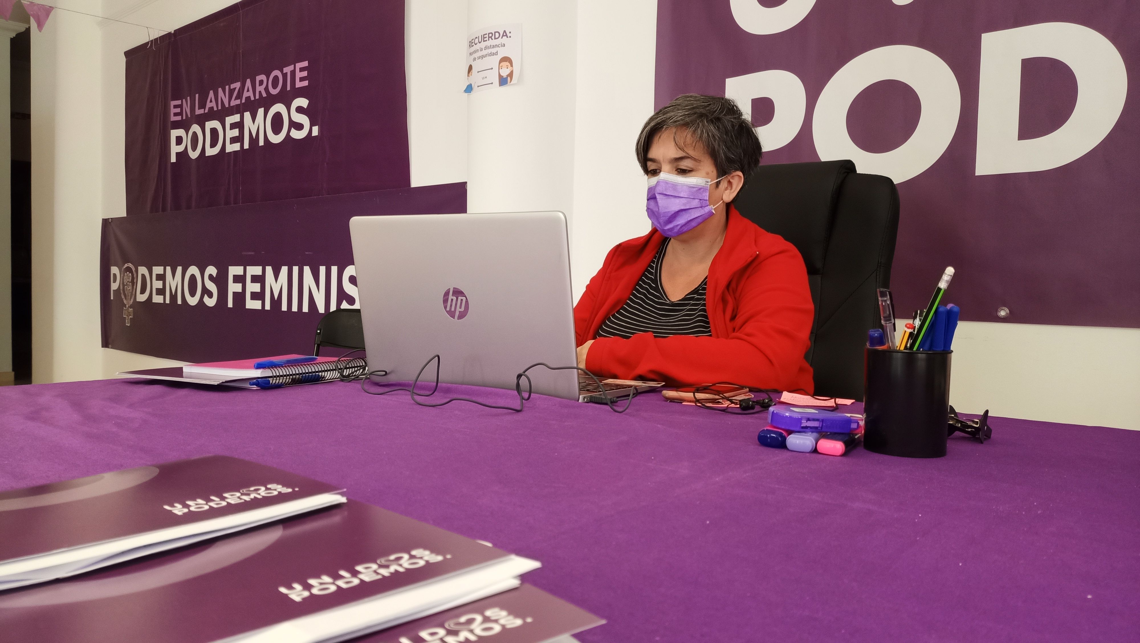 Ana Nácher, coordinadora insular de Podemos