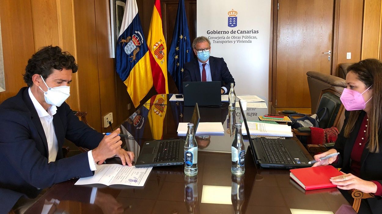 Reunión de Sebastián Franquis con el Ministerio para el Plan para el Alquiler Asequible