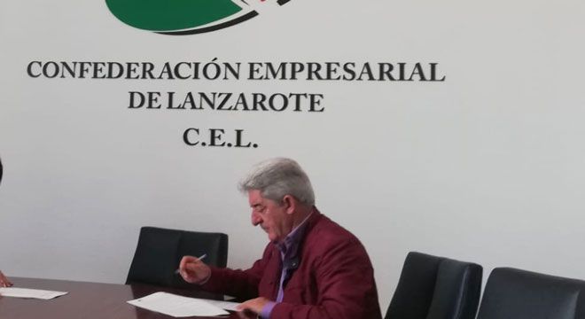 Francisco Martínez, presidente de la Confederación empresarial de Lanzarote