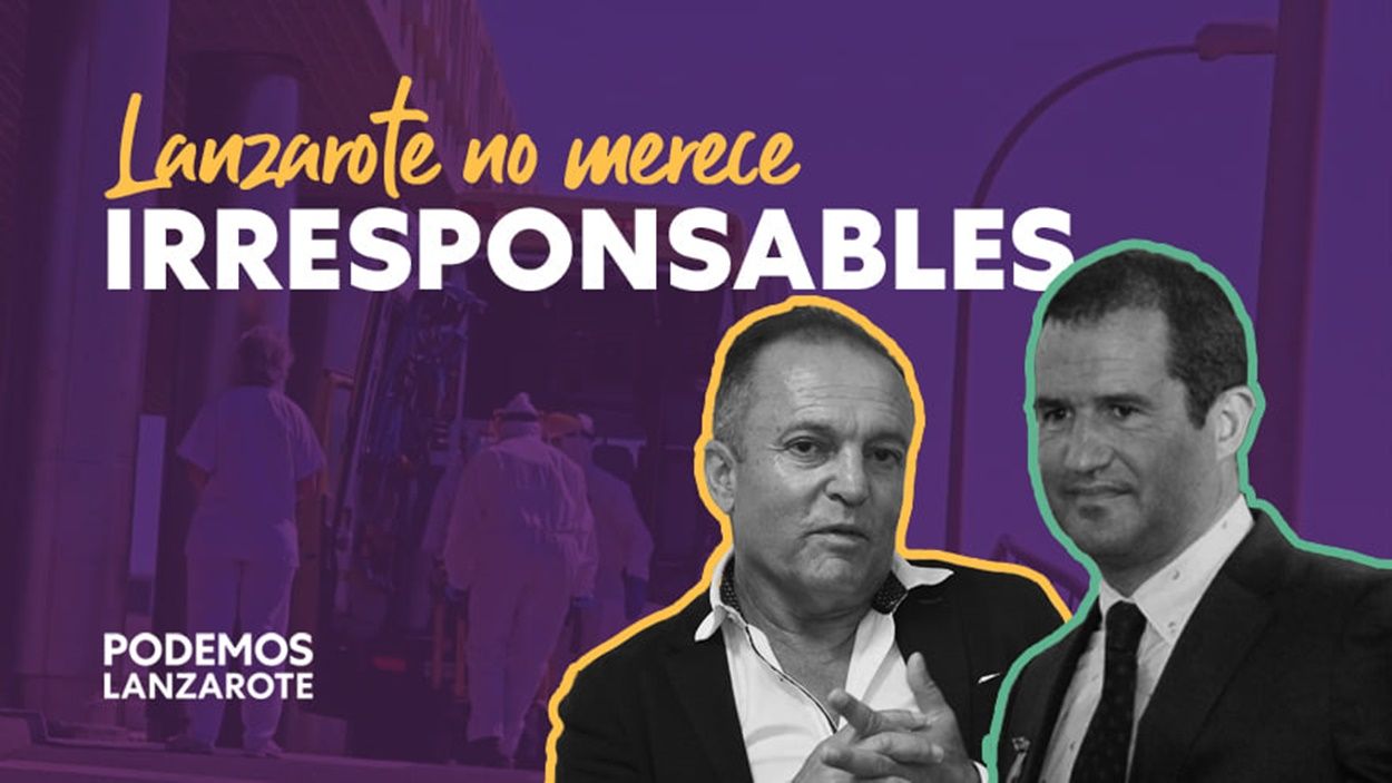 Imagen publicada por Podemos Lanzarote en su perfil de Facebook