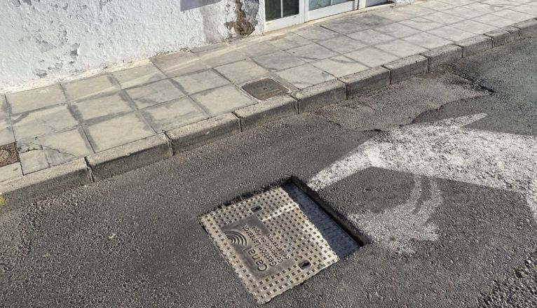 Baches en la calle Timbayba