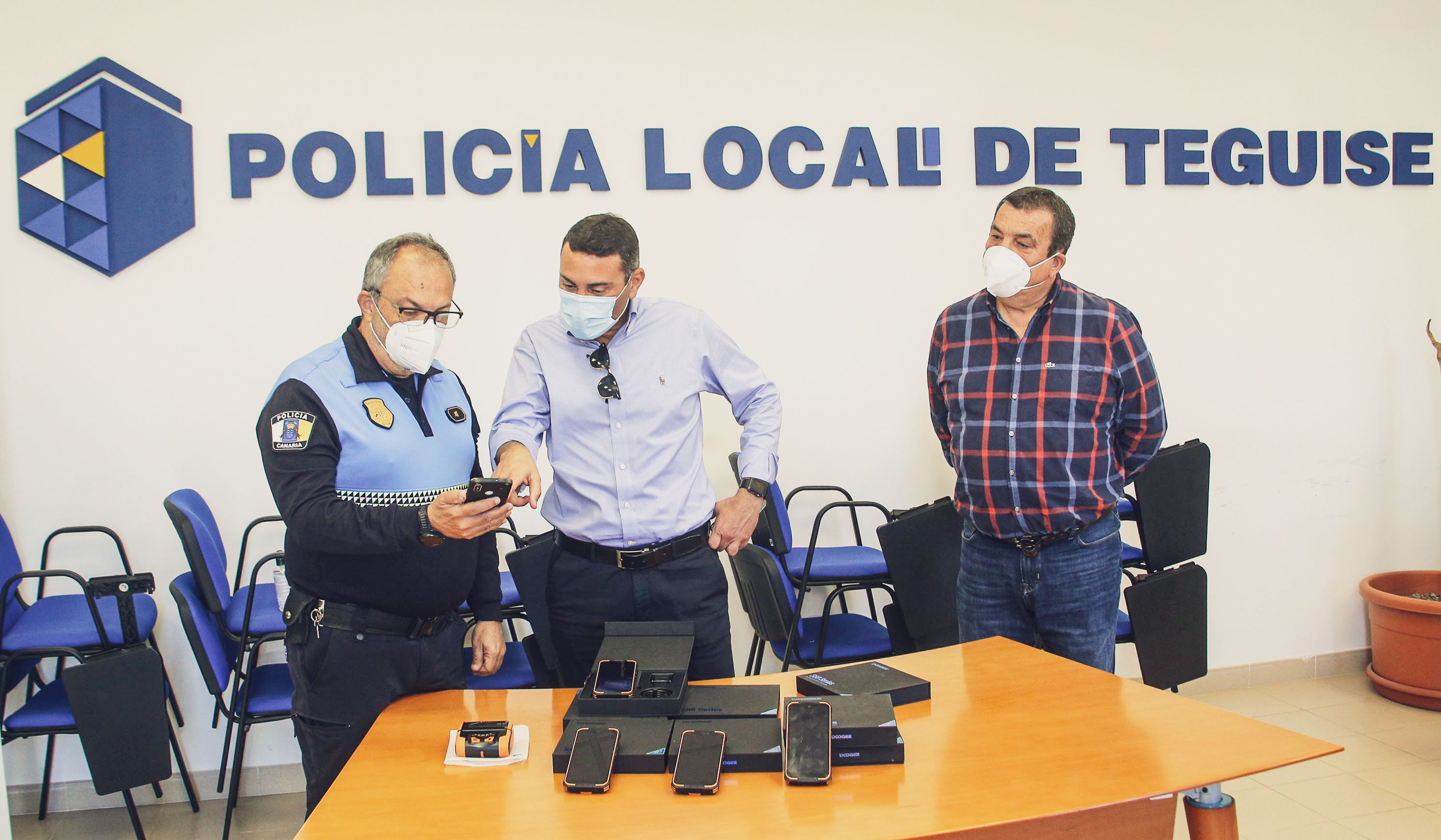 La Policía Local de Teguise estrena nuevos dispositivos móviles