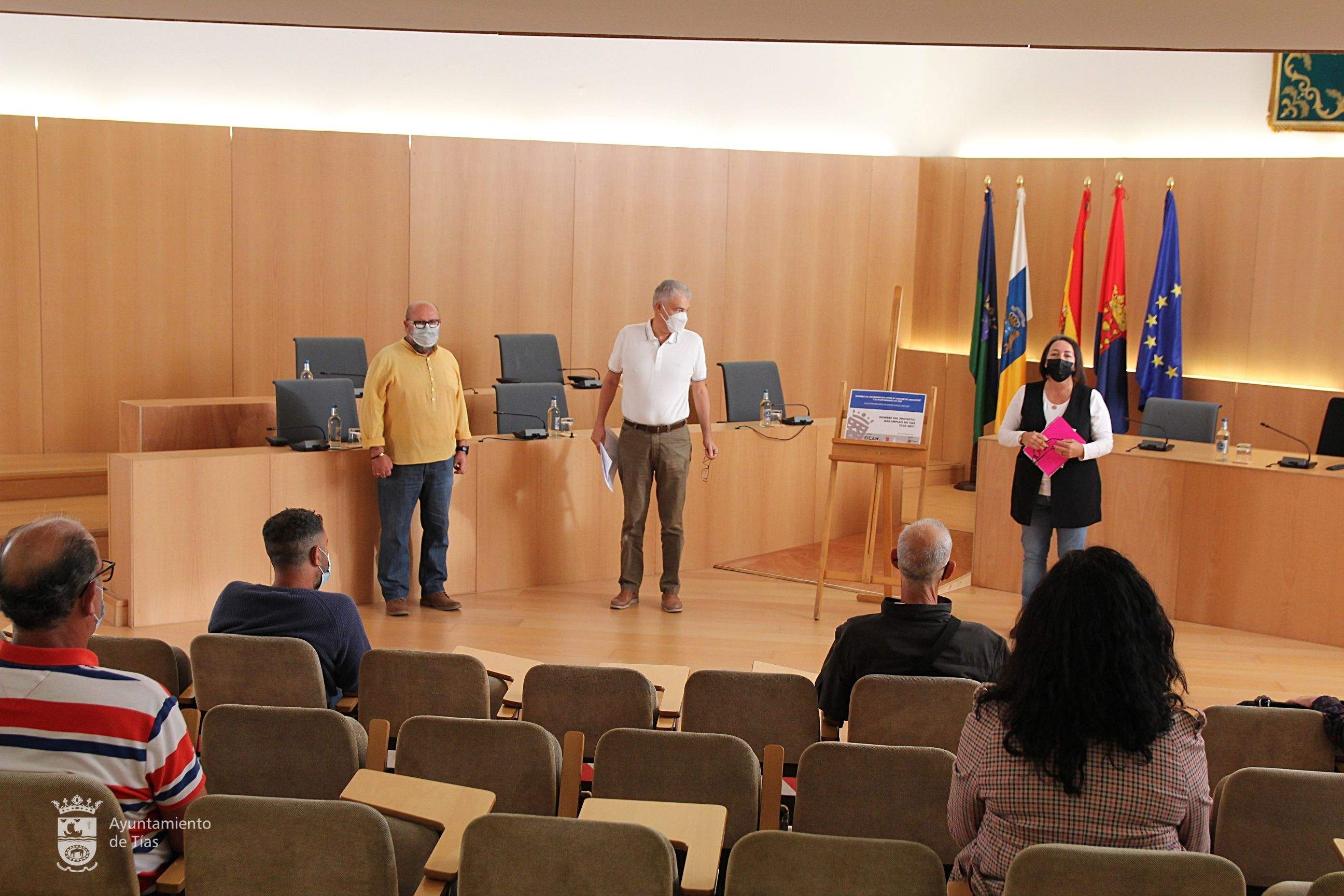 El Plan Extraordinario de Empleo Social permite contratar en Tías a 17 desempleados