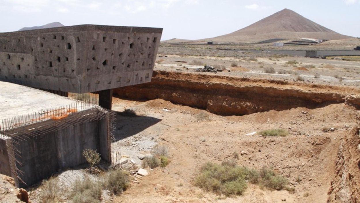 Imagen del yacimiento de Zonzamas