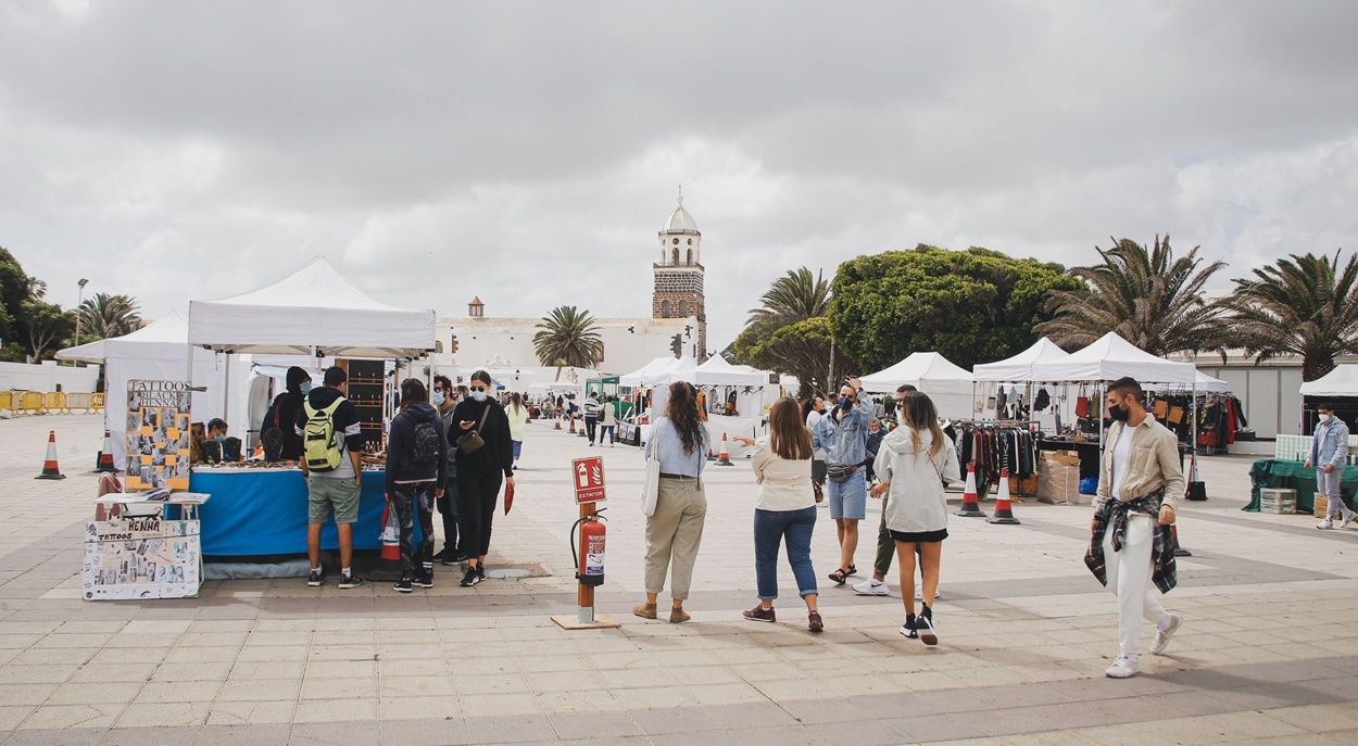 Reapertura del mercadillo de Teguise