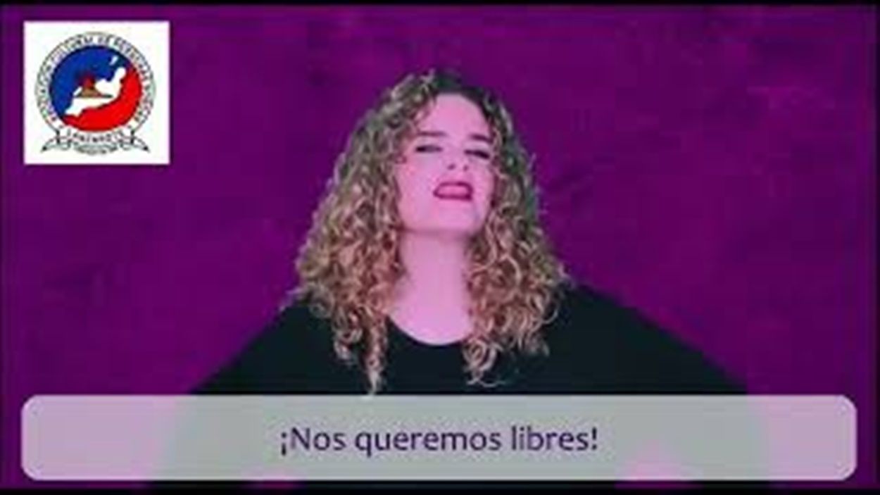 Fotograma del vídeo elaborado por Asculsorlanz por el Día de la Mujer