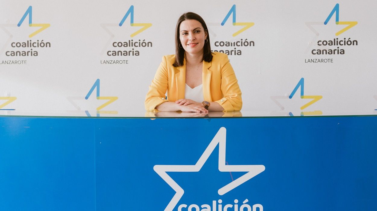 La secretaria insular de CC en Lanzarote, Migdalia Machín