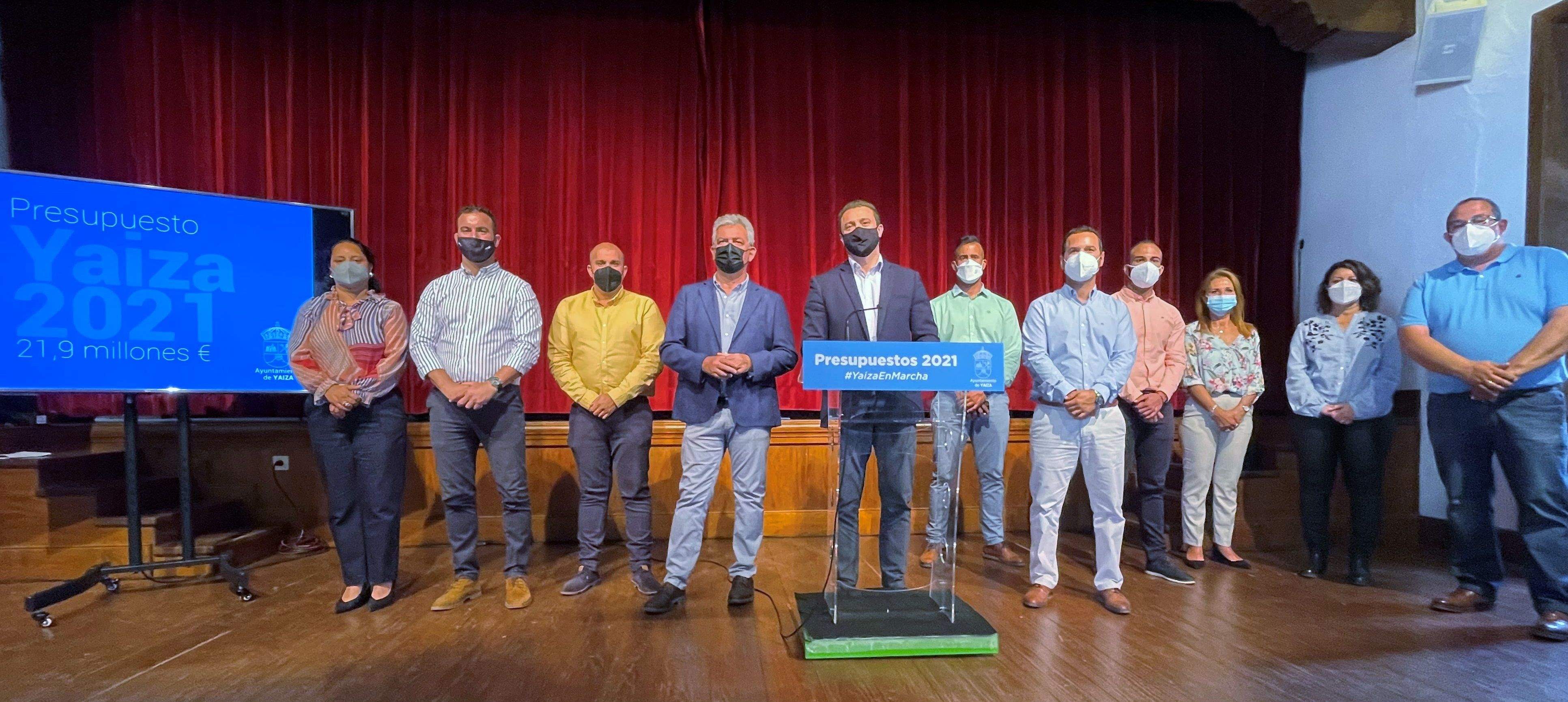El grupo de gobierno de Yaiza presenta los presupuestos para 2021