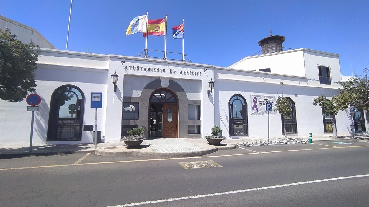 Fachada del Ayuntamiento de Arrecife