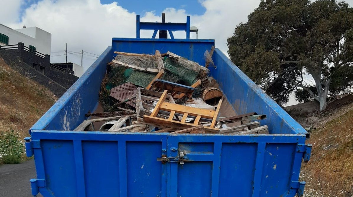 Residuos retirados por el Ayuntamiento de San Bartolomé