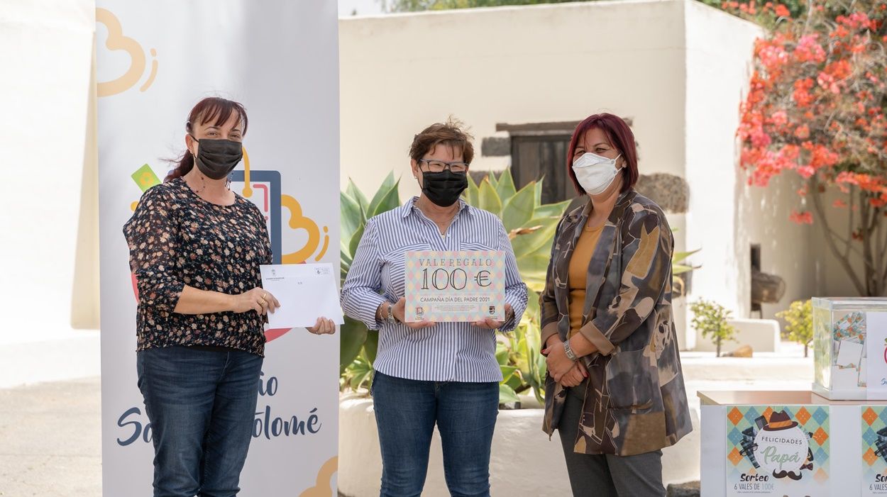 Entrega de premios de la campaña del Día del Padre de San Bartolomé